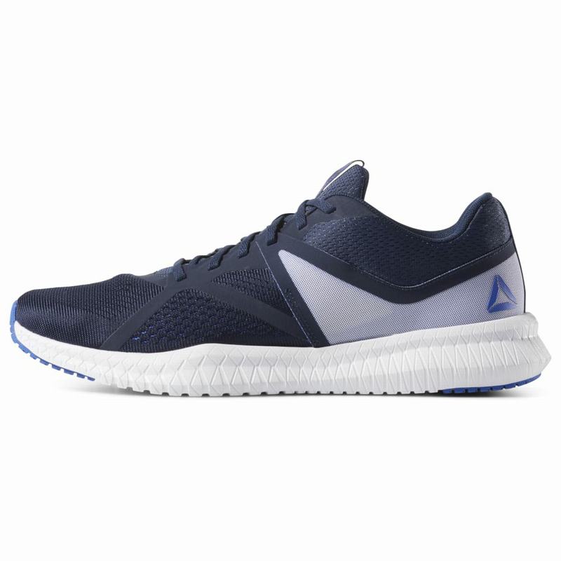 Adidasi Training Reebok Flexagon Fit Barbati Bleumarin/Albi Romania BC4717TB
